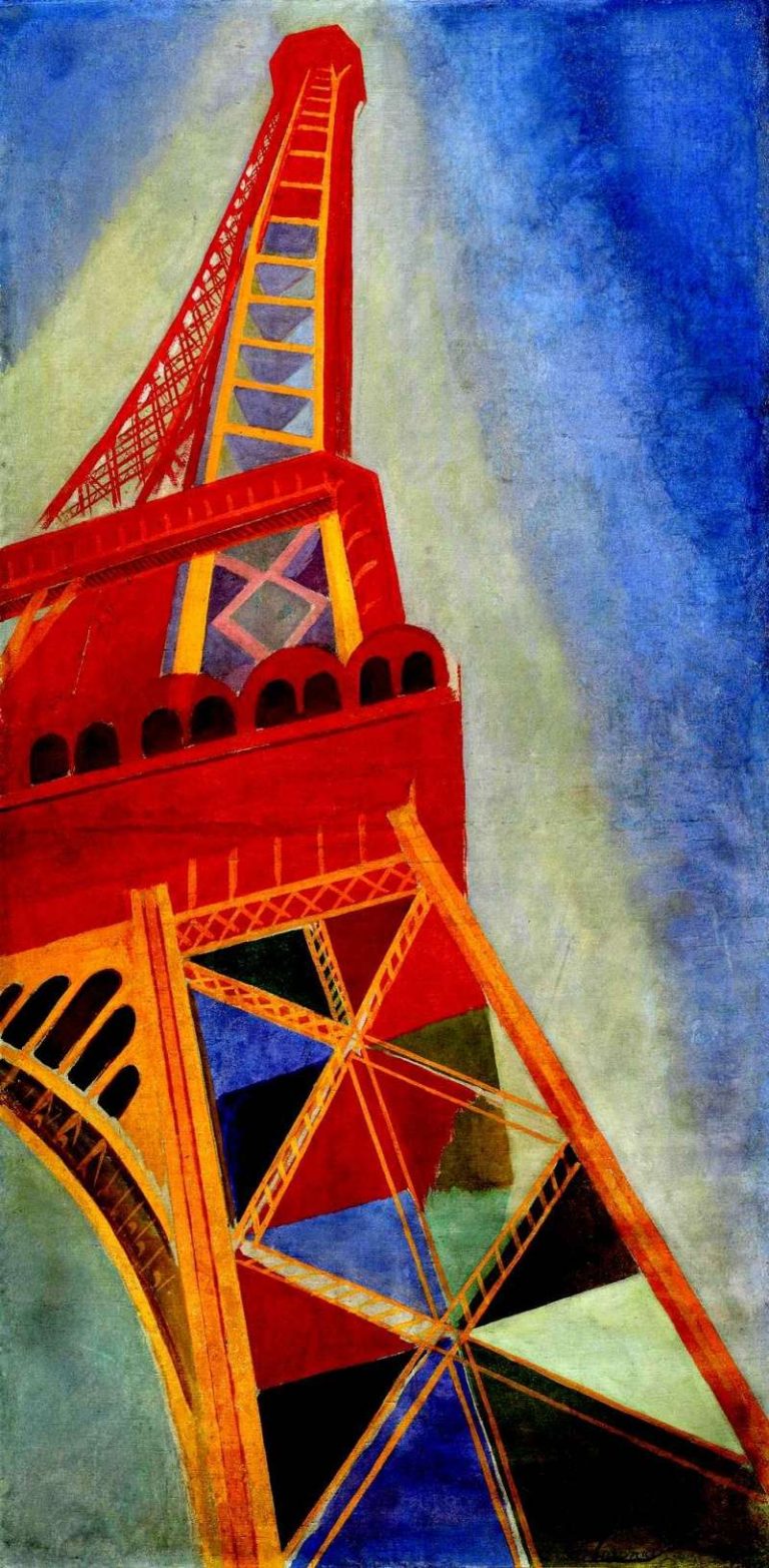 delaunay tour eiffel 1911